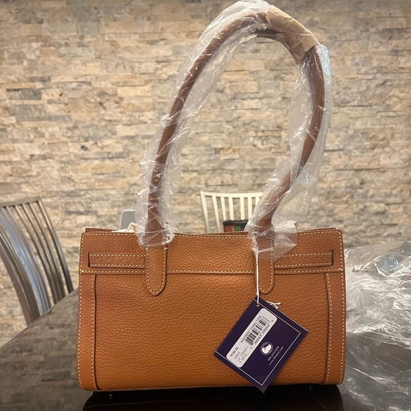 Dooney & Bourke All Weather Leather East West Tassel Tote Bag NWT 👜 - Picture 8 of 14